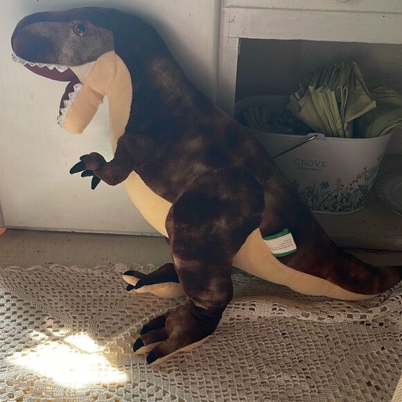 Wild Republic Dinosauria T-REX stuffed Plush 19” - Picture 3 of 13